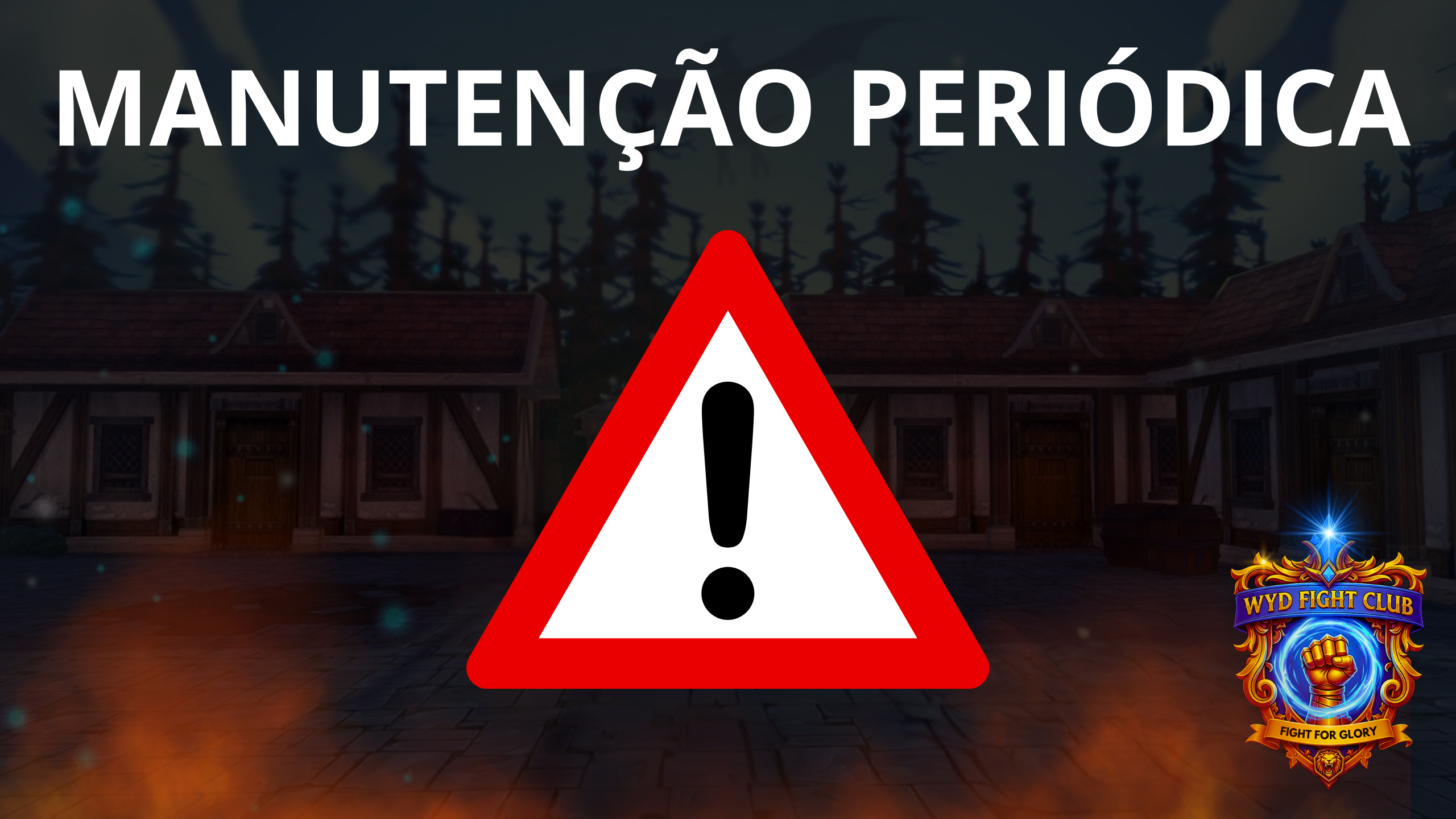  AVISO DE MANUTENÇÃO PROGRAMADA 